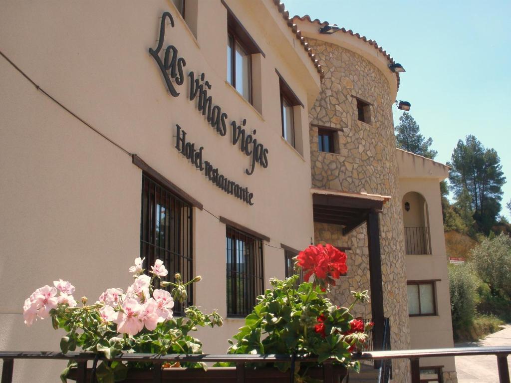Hotel Restaurante Vinas Viejas Fuentes de Ayódar Eksteriør bilde