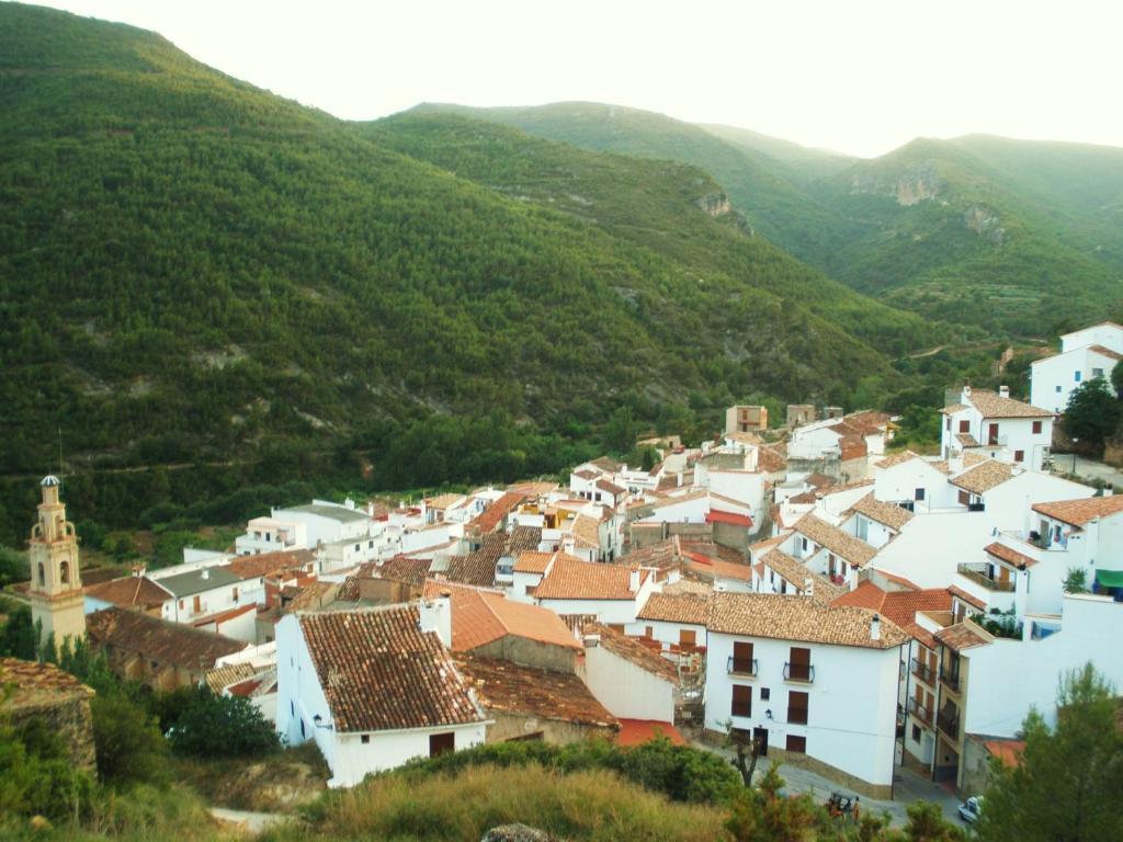 Hotel Restaurante Vinas Viejas Fuentes de Ayódar Eksteriør bilde