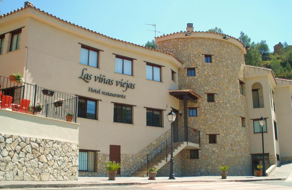 Hotel Restaurante Vinas Viejas Fuentes de Ayódar Eksteriør bilde